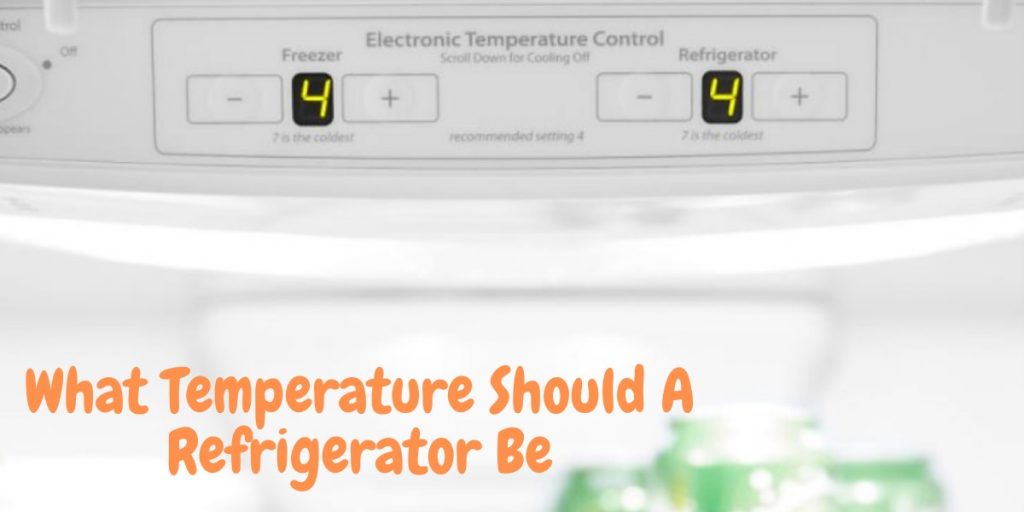 What Temperature Should A Refrigerator Be In Dubai